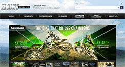 Desktop Screenshot of elkinsmotorsports.net